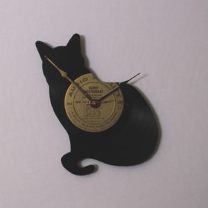 Short Hair Cat Clock