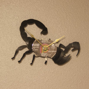 Scorpion Clock