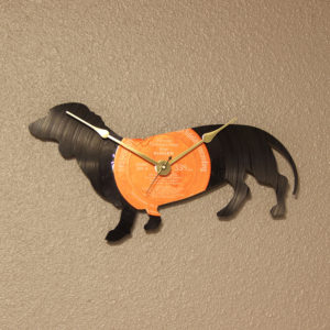 Dachshund Clock