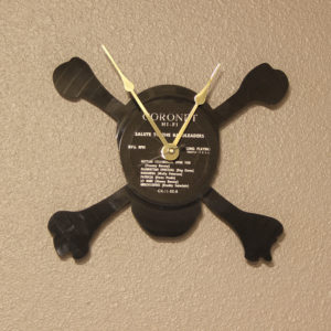 Skull and Bones Clock